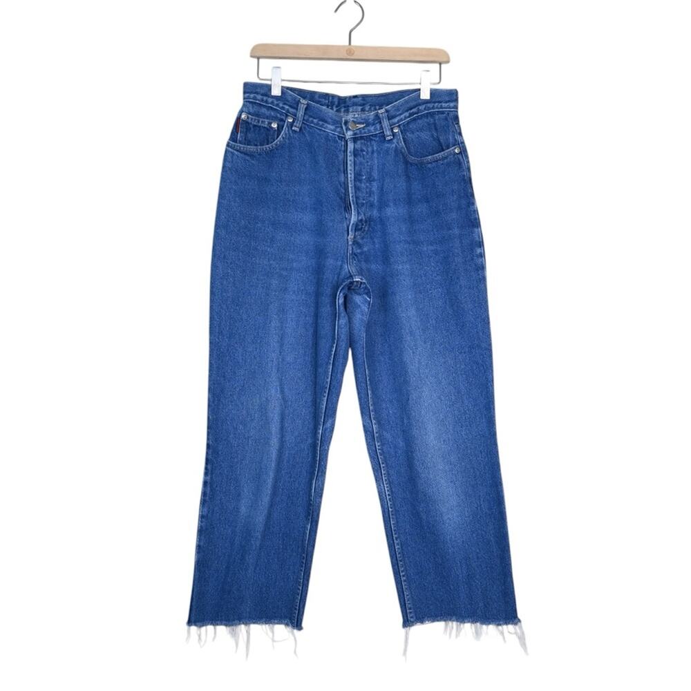 Patagonia Womens 12 Raw Hem Baggy Fit Straight Leg Jeans